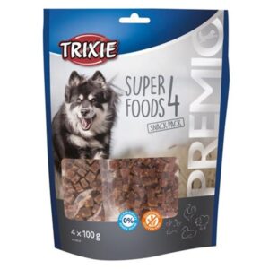 Trixie PREMIO 4 Superfoods chicken/duck/beef/lamb 4 × 100 g