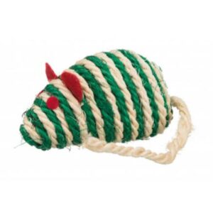 Trixie Sisal Mouse XXL 10 cm assorted colours