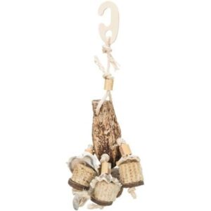 Trixie Toy mahogany pod/sea shells 26 cm