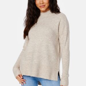 VERO MODA Lefile Oversize Boxy Blouse Birch Detail:W. MELA XL