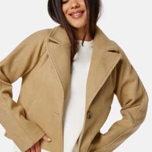 VILA Solo L/S Short Button Jacket Cornstalk 34
