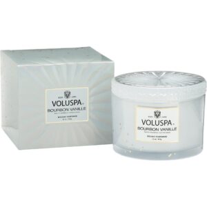 Voluspa Bourbon Vanille Boxed Corta Maison Glass Candle - 312 g