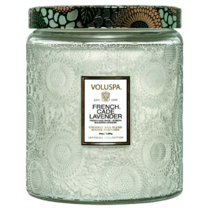 Voluspa Luxe Jar Candle French Cade & Lavender 140h - 1250 g