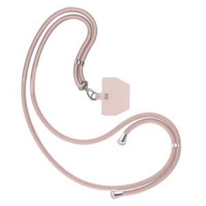 Xqisit Phone Strap Universal mobilreim for mobildeksler Rosa