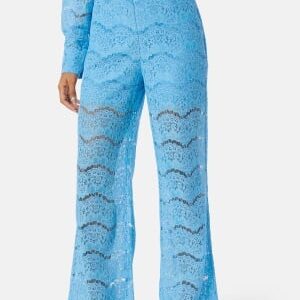 Y.A.S Yaslarisso HW Lace Pants Blue XS