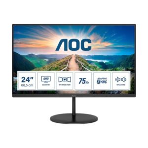 24" AOC Q24V4EA QHD 75Hz Speakers