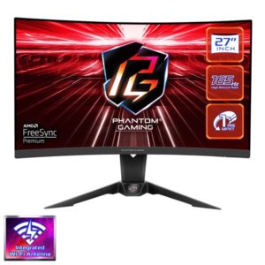 27" ASRock PG27Q15R2A - 2560x1440 - 165Hz - VA - HDR400 - Curved