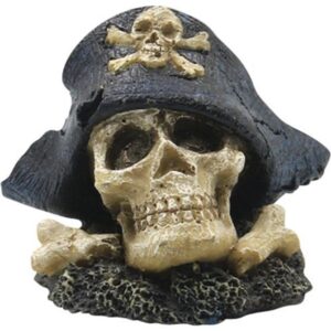 4FISH Skull with pirate hat 5.5x4x4.2 cm