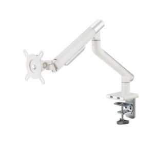 Alterzone Arm One USB Monitorarm i aluminium med 2 x 3.0 USB-porter, Hvit