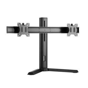 Alterzone Pro Duo gaming dobbelmonitorstativ for 17-27" skjermer, svart