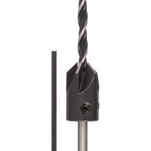 Bosch Trespiralbor med forsenker D= 5,0 mm, L= 85 mm
