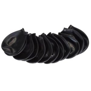 Buster Pawz - Dog shoe XXXS 2.5cm black 12 pcs - (278092)