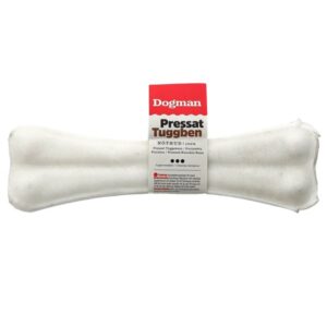 Dogman Tyggeben presset hvit 21,5cm