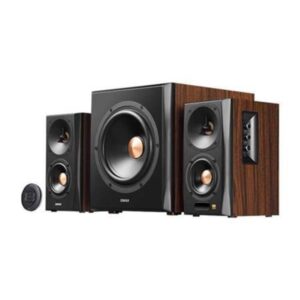 Edifier Speakers 2.1 S360DB (brown) - 2.1 kanaler - Brun
