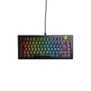 Glorious GMMK 3 Pro HE 75% - Gamingtastatur - Uten numpad - Nordisk - Svart