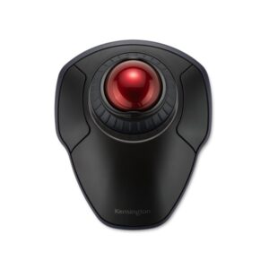 Kensington Orbit® Wireless Trackball with Scroll Ring - Black - Trackball - Svart
