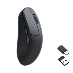 Keychron M3 Mini Wireless 4K - Gaming mus - Optisk - 5 - Svart