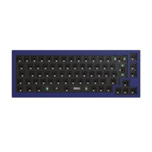 Keychron Q2 QMK Custom Knob version - Barebone ISO - Gamingtastatur - Uten numpad - Blå