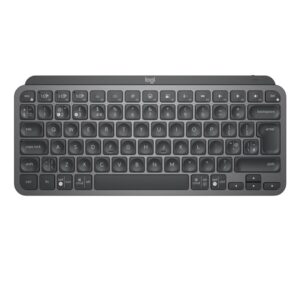 Logitech MX Keys Mini Minimalist Wireless Illuminated Keyboard - Graphite - Tastatur - Nordisk - Svart