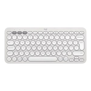 Logitech Pebble Keys 2 K380s - Tastatur - Universal - Hvit