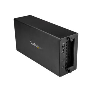 StarTech.com Thunderbolt 3 PCIe Expansion Chassis with DisplayPort - PCIe x16 - system bus extender - DP