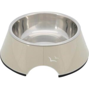Trixie BE NORDIC Bowl melamine/stainless steel 0.2 l/ø 14 cm sand