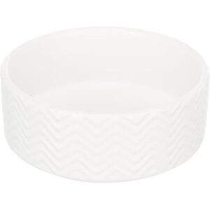 Trixie Ceramic Bowl dog 0.4 l/ø 13 cm white