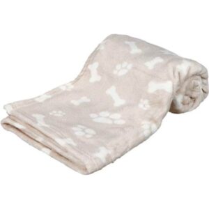 Trixie Kenny blanket plush 150 × 100 cm beige