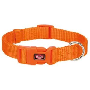 Trixie Premium collar XS-S: 22-35 cm/10 mm papaya
