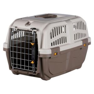 Trixie Skudo 1 transport box XS: 30 × 32 × 49 cm taupe/sand