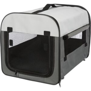 Trixie Soft Kennel Basic XS-S: 40 × 40 × 55 cm dark grey/light grey