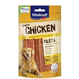 Vitakraft CHICKEN Kyllingfilet til hund, 80 g