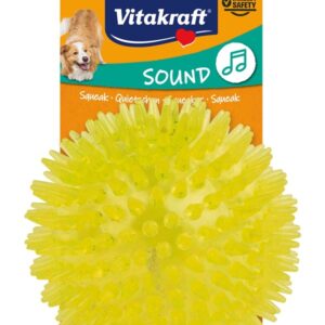 Vitakraft Pinnsvinball med lyd, ø10 cm