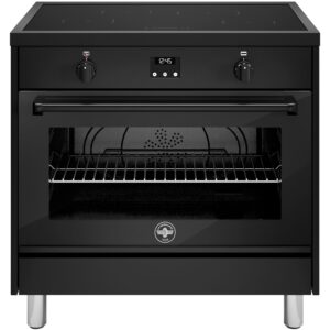 La Germania AMN964IENNE Induksjonskomfyr 4 soner, 90 cm, mattsvart