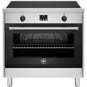 La Germania AMN964IEXE Induksjonskomfyr 4 soner, 90 cm, rustfritt stål