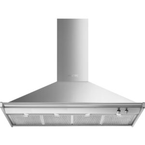 Smeg KD120HXE Victoria Vegmontert Ventilator 120 cm, Rustfritt Stål