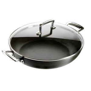 Le Creuset Toughened Sautegryte 30cm m/glasslokk Non-Stick