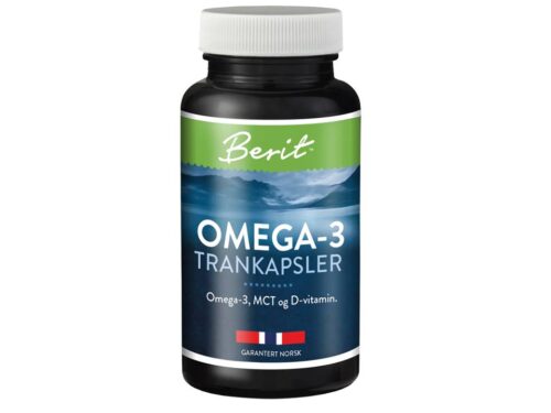 Berit Omega-3 Trankapsler 60 stk