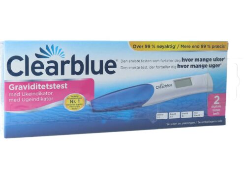Clearblue Graviditetstest med Ukeindikator 2 selvtester
