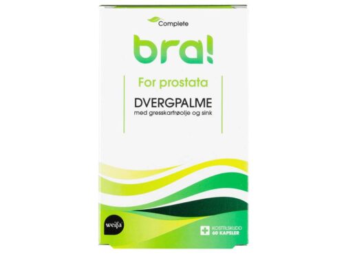 Complete Bra Dvergpalme for Prostata 60 kapsler