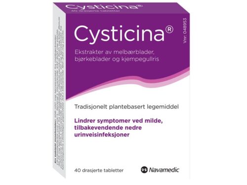 Cysticina Urinveisinfeksjoner 40 tabletter