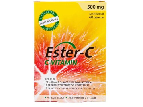 Ester-C C-Vitamin 500 mg 60 tabletter