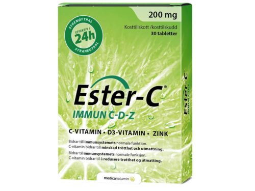 Ester-C Immun C-D-Z 30 tabletter