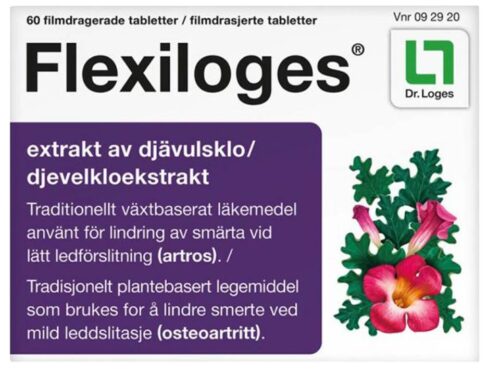 Flexiloges Djevelkloekstrakt 60 tabletter