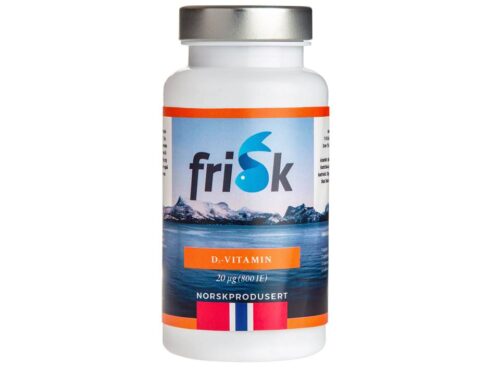 Frisk D-Vitamin 20 µg 60 tabletter