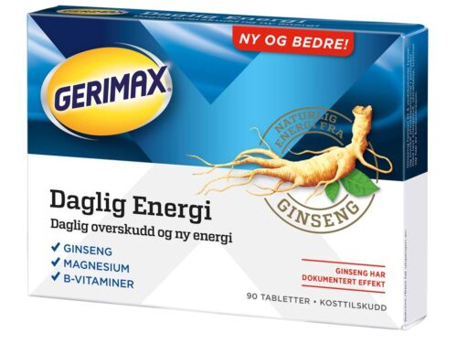 Gerimax Daglig Energi 90 tabletter