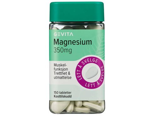 Gevita Magnesium 350 mg 150 tabletter