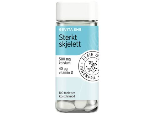 Gevita SHE Sterkt Skjelett 100 tabletter