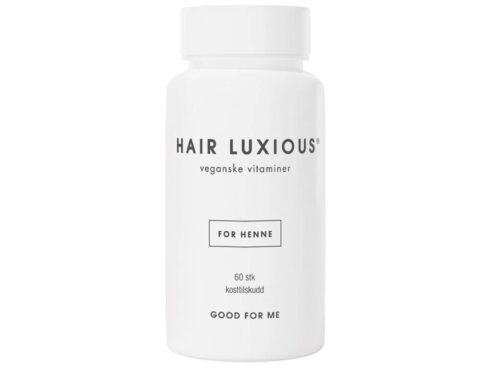 Hair Luxious Veganske Vitaminer for Henne 60 tabletter