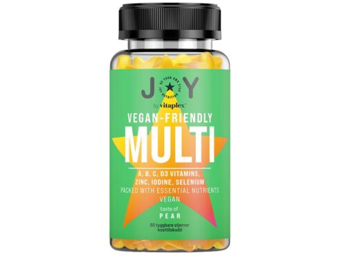 JOY Vegan-Friendly Multi 60 tyggbare stjerner